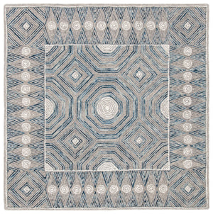 Safavieh Micro-Loop 639 Hand Tufted Wool and Cotton with Latex Contemporary Rug MLP639A-8