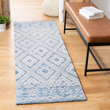 Safavieh Micro-Loop 646 Hand Tufted Wool and Cotton with Latex Contemporary Rug MLP646M-4