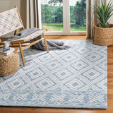 Safavieh Micro-Loop 646 Hand Tufted Wool and Cotton with Latex Contemporary Rug MLP646M-4