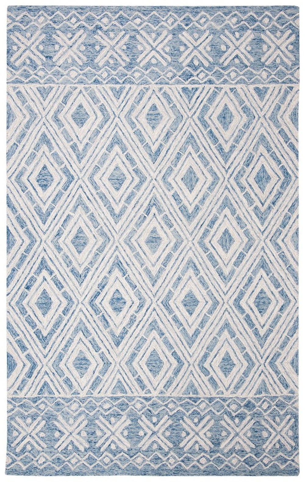 Safavieh Micro-Loop 646 Hand Tufted Wool and Cotton with Latex Contemporary Rug MLP646M-4