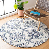 Safavieh Micro-Loop 647 Hand Tufted Wool and Cotton with Latex Contemporary Rug MLP647A-8