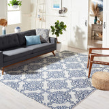 Safavieh Micro-Loop 647 Hand Tufted Wool and Cotton with Latex Contemporary Rug MLP647A-8