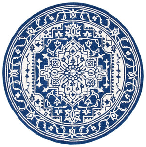 Safavieh Micro-Loop 648 Hand Tufted Wool and Cotton with Latex Contemporary Rug MLP648N-8