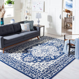 Safavieh Micro-Loop 648 Hand Tufted Wool and Cotton with Latex Contemporary Rug MLP648N-8