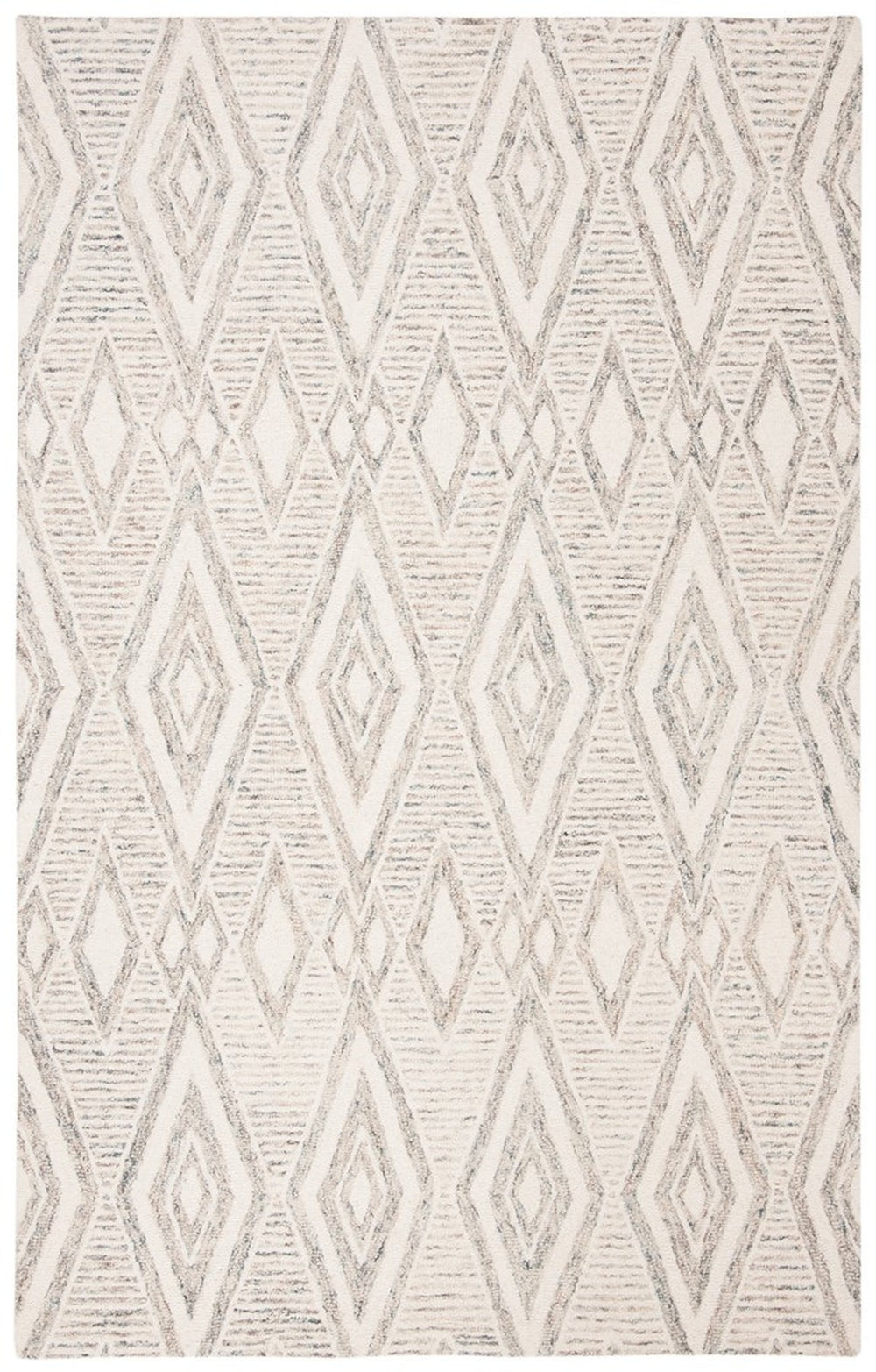 Safavieh Micro-Loop 651 Hand Tufted Wool Bohemian Rug MLP651W-27