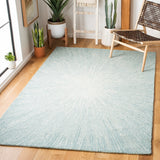 Micro-Loop 676 100% Wool Hand Tufted Contemporary Rug