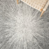 Micro-Loop 676 100% Wool Hand Tufted Contemporary Rug