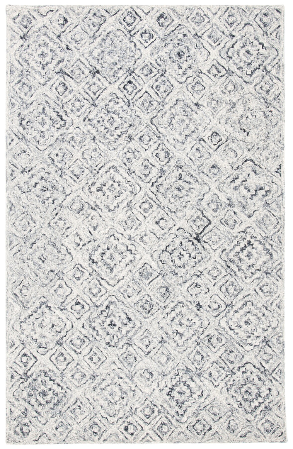 Safavieh Micro-Loop 776 Hand Tufted 80% Wool and 20% Cotton Contemporary Rug MLP776F-8