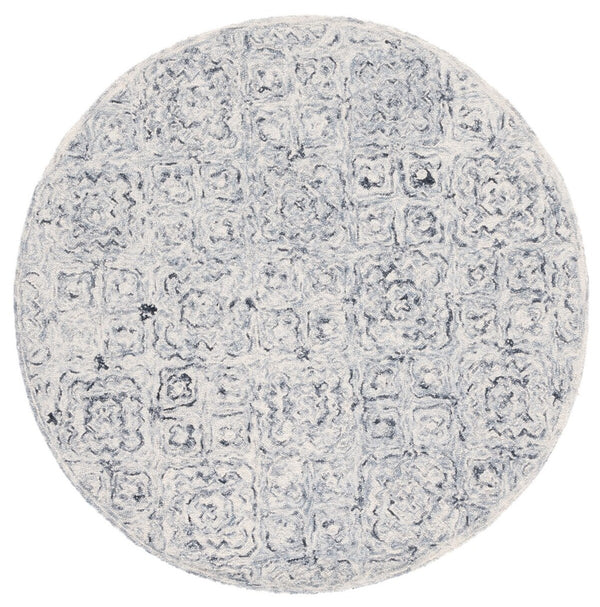 Safavieh Micro-Loop 776 Hand Tufted 80% Wool and 20% Cotton Contemporary Rug MLP776F-8