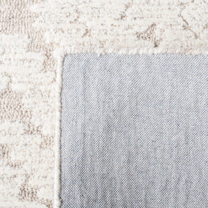 Micro-Loop 907  Hand Tufted 80% Wool 20% Cotton Rug Beige / Brown