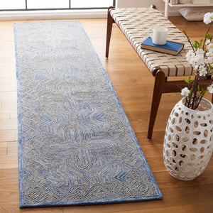 Safavieh Micro-Loop 975 Hand Tufted 80% Wool and 20% Cotton Contemporary Rug MLP975M-8
