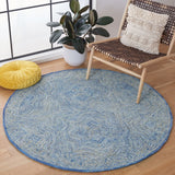 Safavieh Micro-Loop 975 Hand Tufted 80% Wool and 20% Cotton Contemporary Rug MLP975M-8