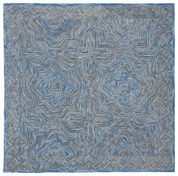 Safavieh Micro-Loop 975 Hand Tufted 80% Wool and 20% Cotton Contemporary Rug MLP975M-8