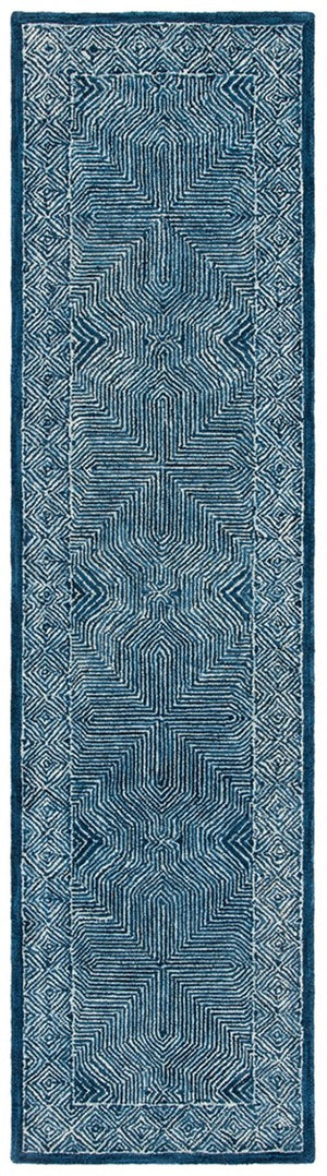 Safavieh Micro-Loop 975 Hand Tufted 80% Wool and 20% Cotton Contemporary Rug MLP975N-8