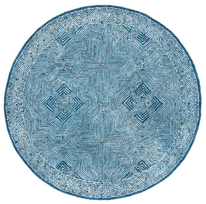 Safavieh Micro-Loop 975 Hand Tufted 80% Wool and 20% Cotton Contemporary Rug MLP975N-8