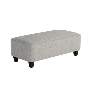 Fusion 100-C Transitional Cocktail Ottoman 100-C Sugarshack Metal 49" Wide Cocktail Ottoman