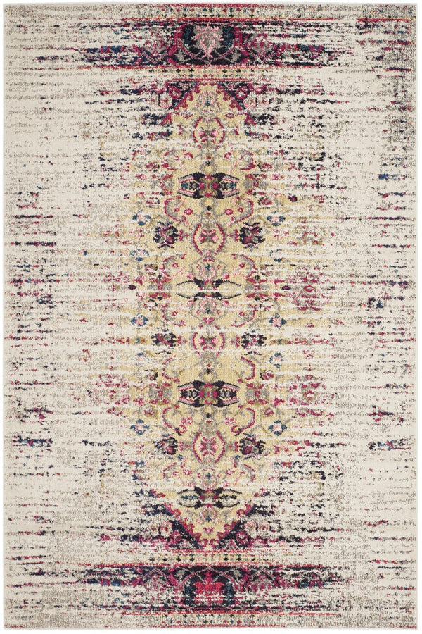 Monaco Power Loomed Rug - Vibrant Bohemian-Chic Design with Classic Textures for Timeless Style
