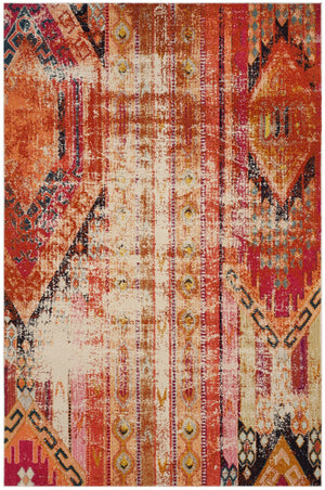 Monaco Power Loomed Rug - Vibrant Bohemian Chic Design for Stylish Spaces with Trendy Textures