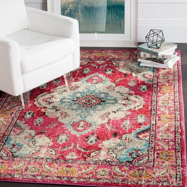 Safavieh Monaco 243 Flat Weave Polypropylene Traditional Rug MNC243D-8SQ