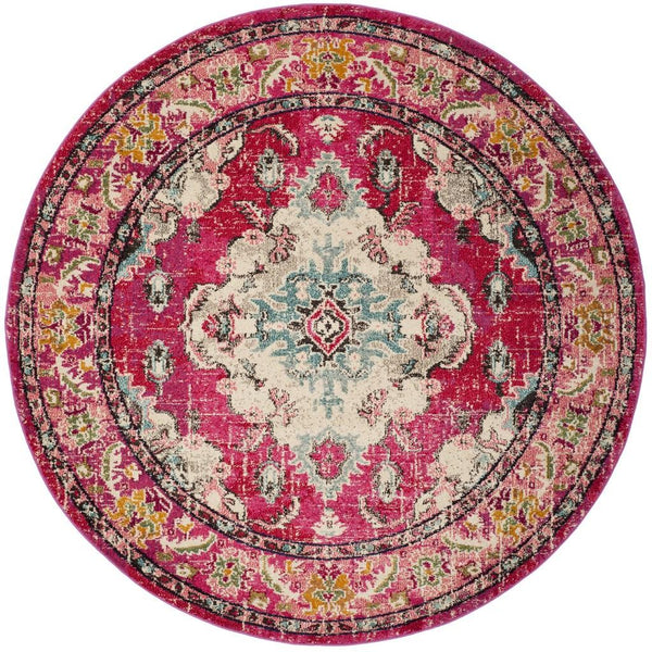 Safavieh Monaco 243 Flat Weave Polypropylene Traditional Rug MNC243D-8SQ