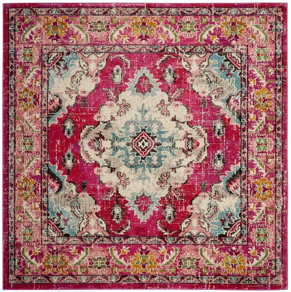 Safavieh Monaco 243 Flat Weave Polypropylene Traditional Rug MNC243D-8SQ
