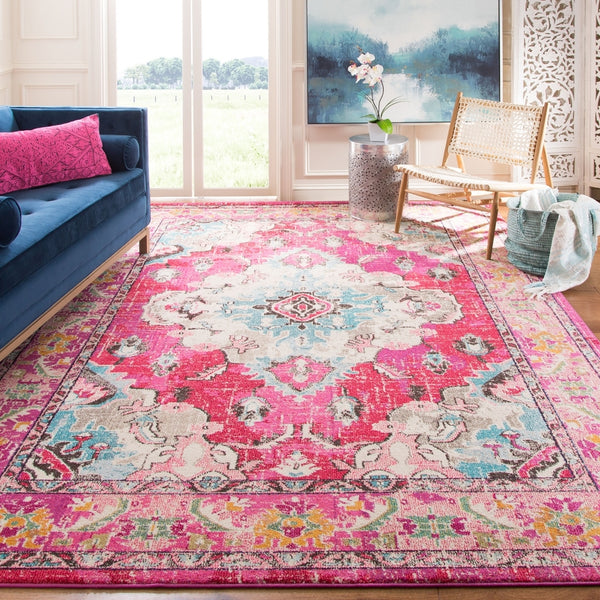 Safavieh Monaco 243 Flat Weave Polypropylene Traditional Rug MNC243D-8SQ