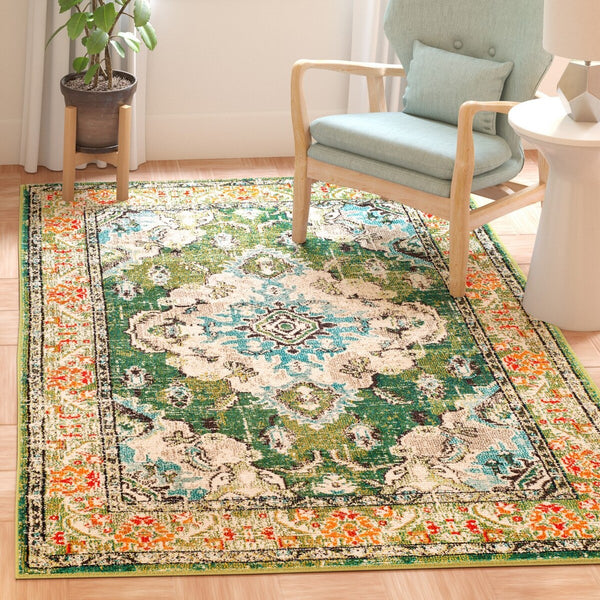 Safavieh Monaco 243 Flat Weave Polypropylene Traditional Rug MNC243F-9SQ