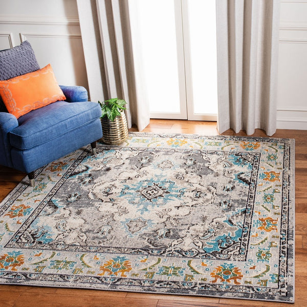 Safavieh Monaco 243 Flat Weave Polypropylene Traditional Rug MNC243G-9SQ