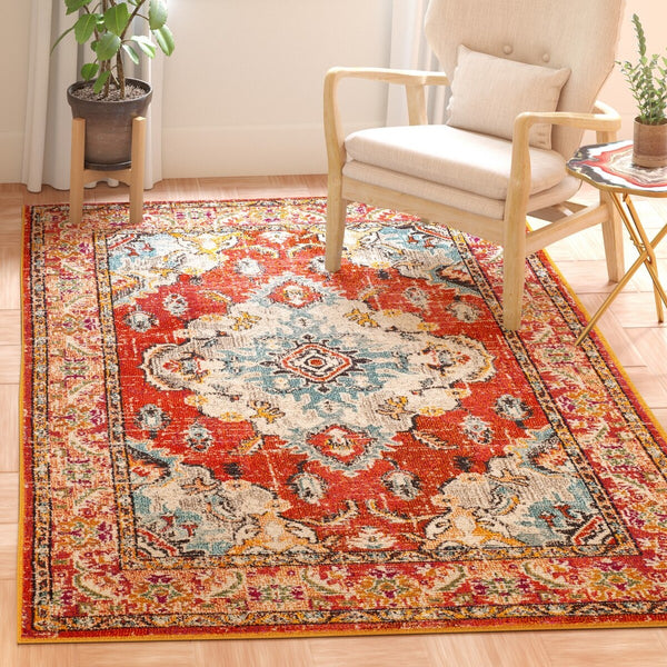 Safavieh Monaco 243 Flat Weave Polypropylene Traditional Rug MNC243H-9SQ