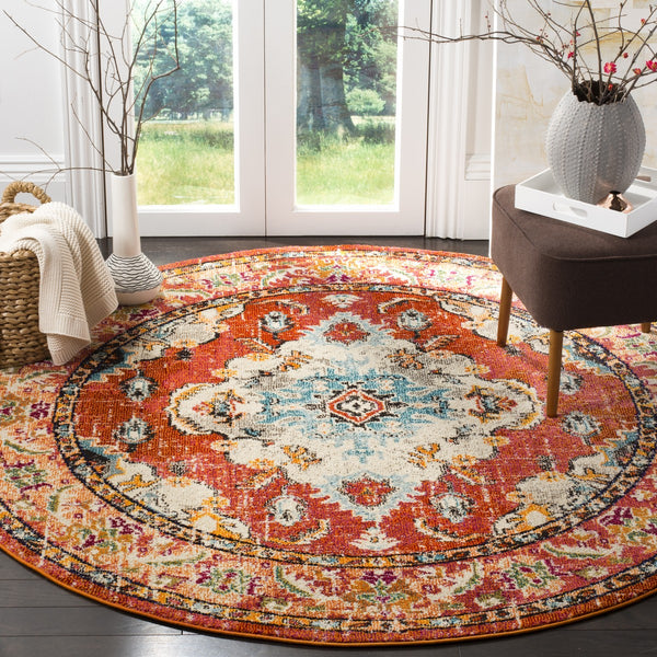 Safavieh Monaco 243 Flat Weave Polypropylene Traditional Rug MNC243H-9SQ