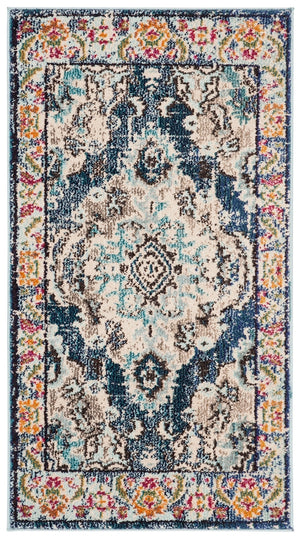 Safavieh Monaco 243 Polypropylene Friese Power Loomed Traditional Rug MNC243N-6SQ