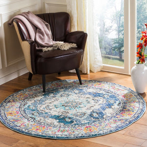 Safavieh Monaco 243 Flat Weave Polypropylene Traditional Rug MNC243N-8SQ