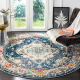 Safavieh Monaco 243 Polypropylene Friese Power Loomed Traditional Rug MNC243N-6SQ