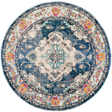 Safavieh Monaco 243 Polypropylene Friese Power Loomed Traditional Rug MNC243N-6SQ