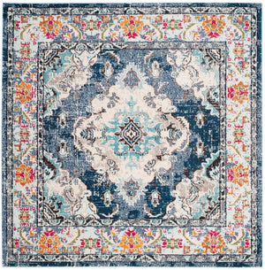 Safavieh Monaco 243 Polypropylene Friese Power Loomed Traditional Rug MNC243N-6SQ