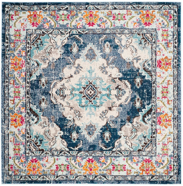 Safavieh Monaco 243 Polypropylene Friese Power Loomed Traditional Rug MNC243N-6SQ