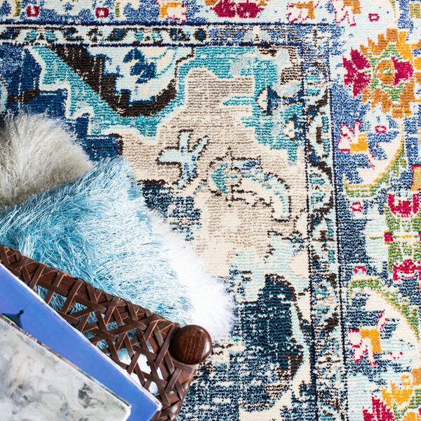 Safavieh Monaco 243 Flat Weave Polypropylene Traditional Rug MNC243N-8SQ