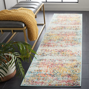 Safavieh Monaco 274 Modern Power Loomed Rug Grey / Multi MNC274F-9