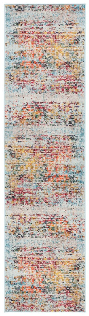 Safavieh Monaco 274 Modern Power Loomed Rug Grey / Multi MNC274F-9