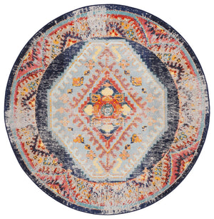 Safavieh Monaco 278 Modern Power Loomed Rug Rust / Multi MNC278P-9