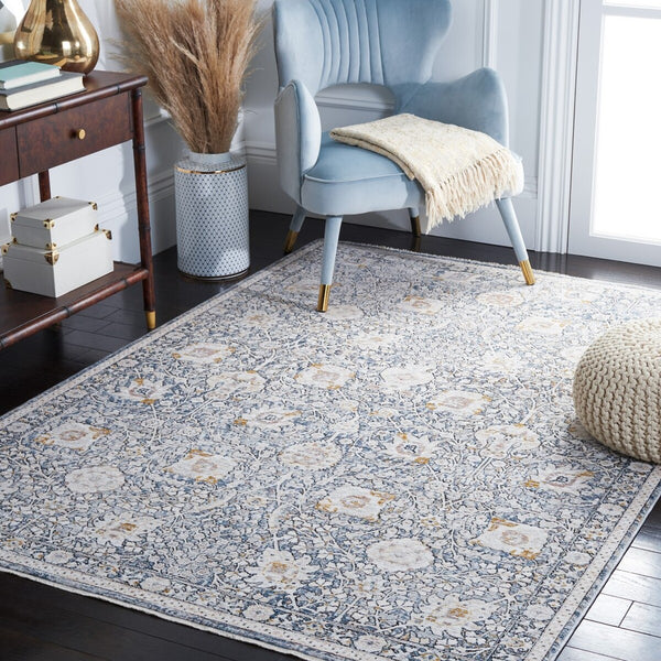 Safavieh Moondust 650 Power Loomed Polyester Pile Transitional Rug MND650A-9