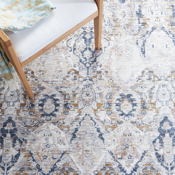 Safavieh Moondust 654 Power Loomed Polyester Pile Transitional Rug MND654F-9