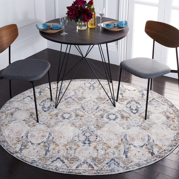 Safavieh Moondust 654 Power Loomed Polyester Pile Transitional Rug MND654F-9