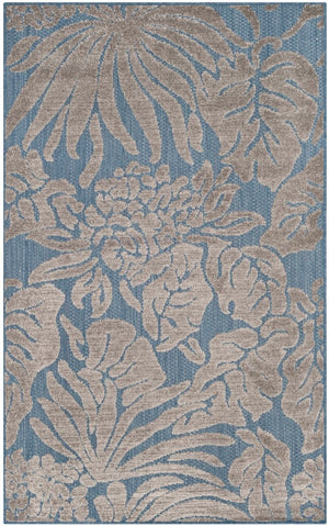 Safavieh Monroe Leaf Outdoor Power Loomed Polypropylene Rug MNR155A-4