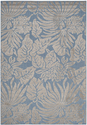 Safavieh Monroe Leaf Outdoor Power Loomed Polypropylene Rug MNR155A-4