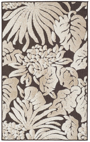 Safavieh Monroe Leaf Outdoor Power Loomed Polypropylene Rug MNR155D-4