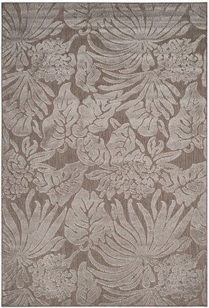 Safavieh Monroe Leaf Outdoor Power Loomed Polypropylene Rug MNR155G-3