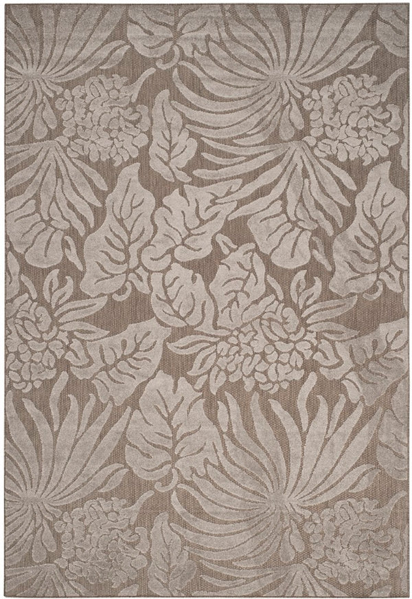 Safavieh Monroe Leaf Outdoor Power Loomed Polypropylene Rug MNR155G-3