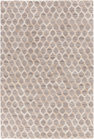 Medora MOD-1009 Modern Hair On Hide, Chenille-Viscose Rug MOD1009-913 Wheat, Taupe, Cream, Camel 65% Hair On Hide, 35% Chenille-Viscose 9' x 13'