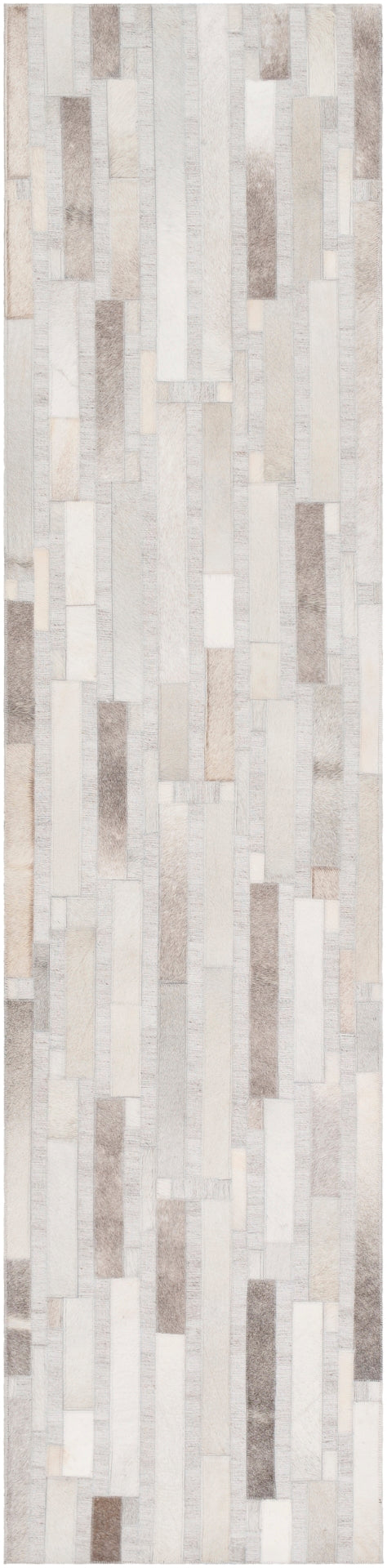 Medora MOD-1016 Modern Hair On Hide, Chenille-Viscose Rug MOD1016-913 Camel, Light Gray, Cream, Dark Brown 65% Hair On Hide, 35% Chenille-Viscose 9' x 13'